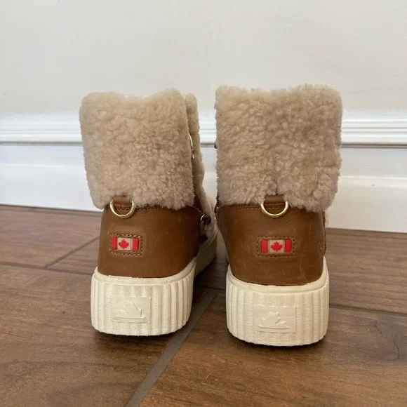 NWOT PAJAR Canada Womens Ceria Shearling Waterproof Winter Boots - Picture 3 of 5